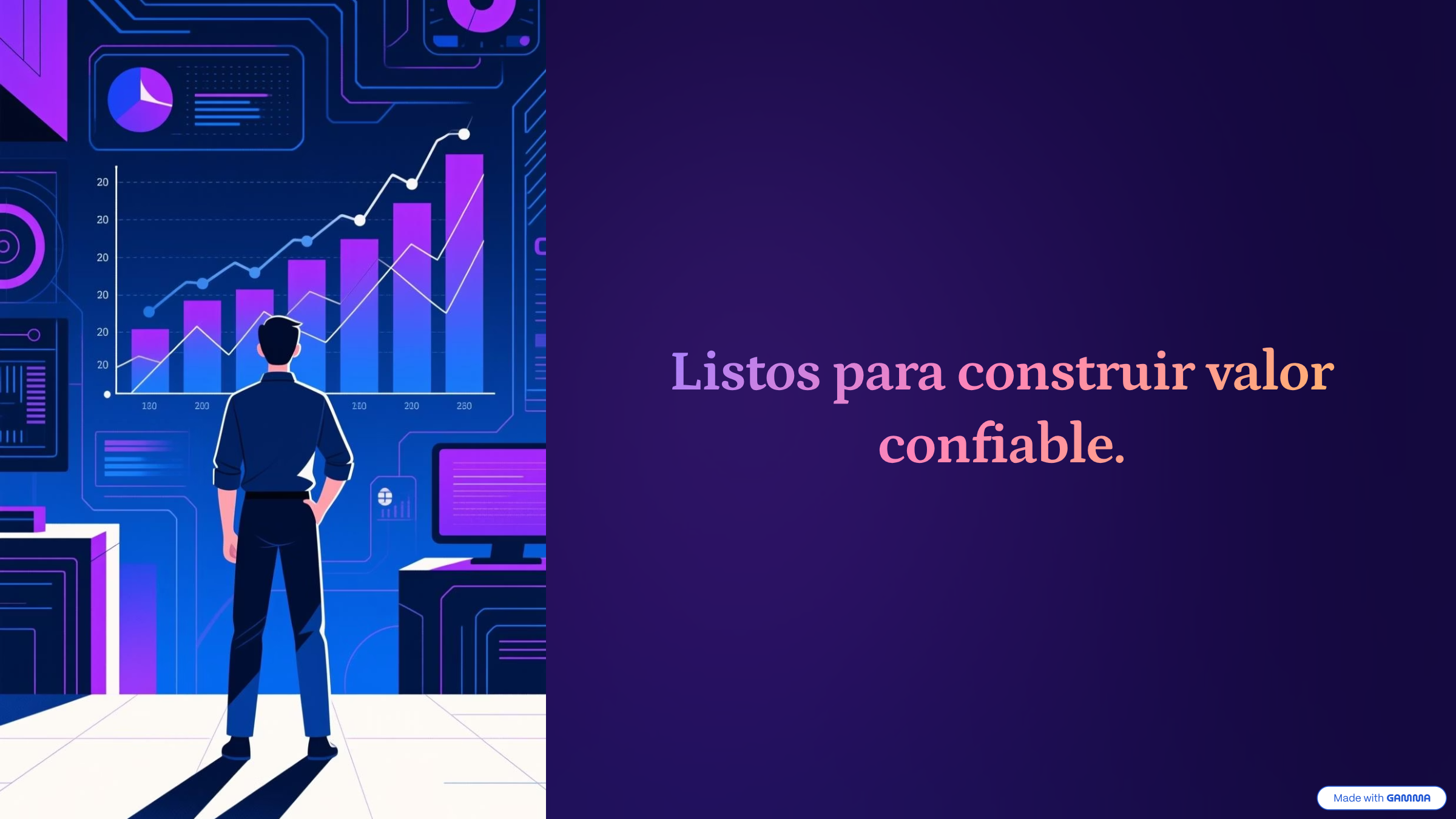 Diapositiva 9: Listos para Construir Valor Confiable
